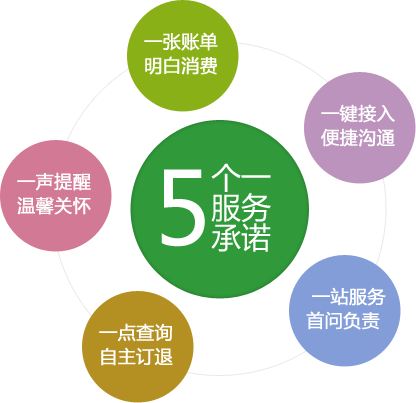 5个一服务承诺